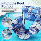 3 Pack-Inflatable Pool Hammock Lounge Chair