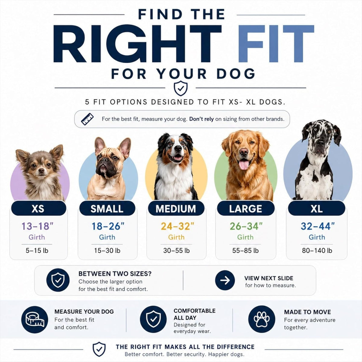 No-Pull Dog Harness | Comfortable Reflective Vest with 3 Leash Clips, No-Choke Design & Adjustable Fit for All Sizes