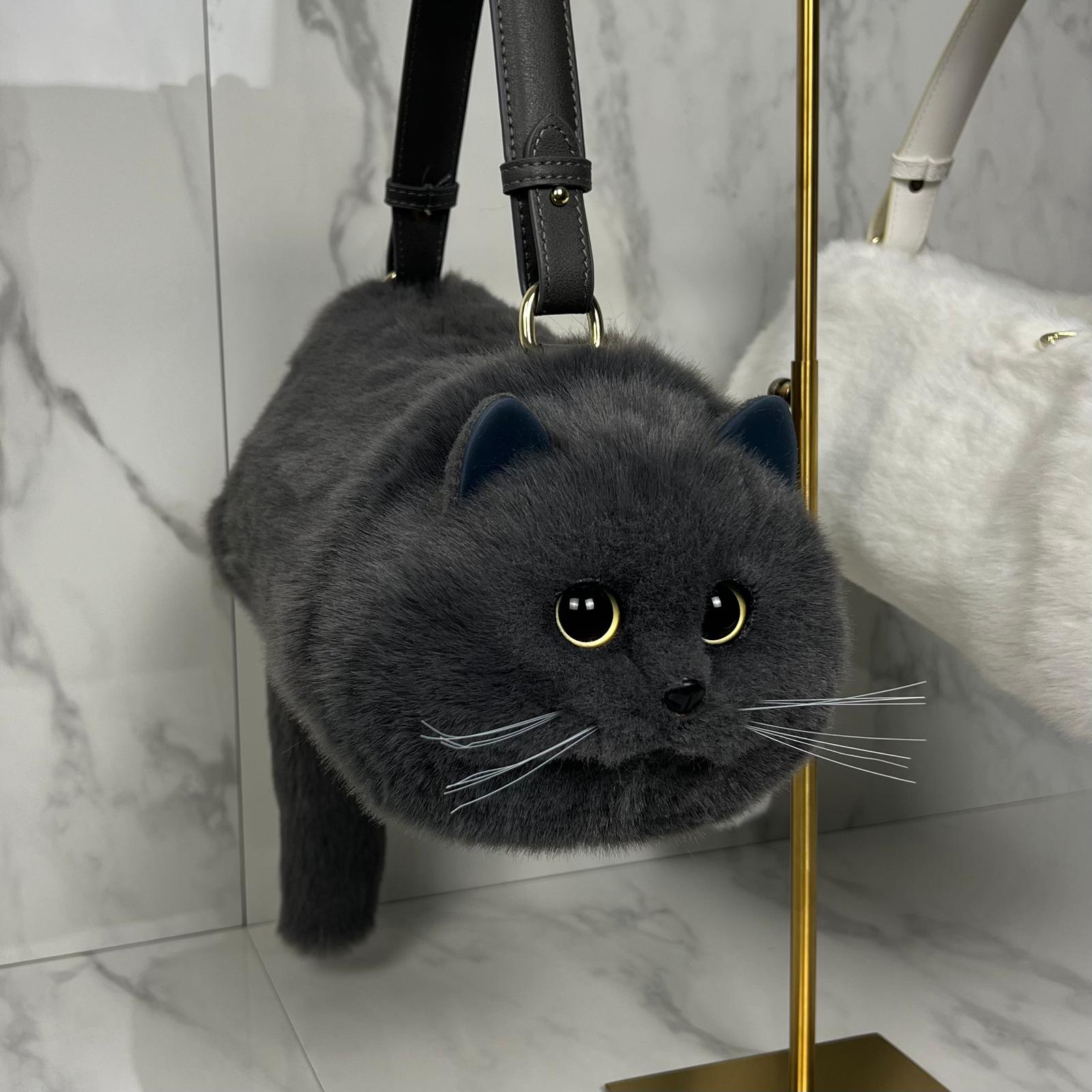 Realistic cat bag- Handbag