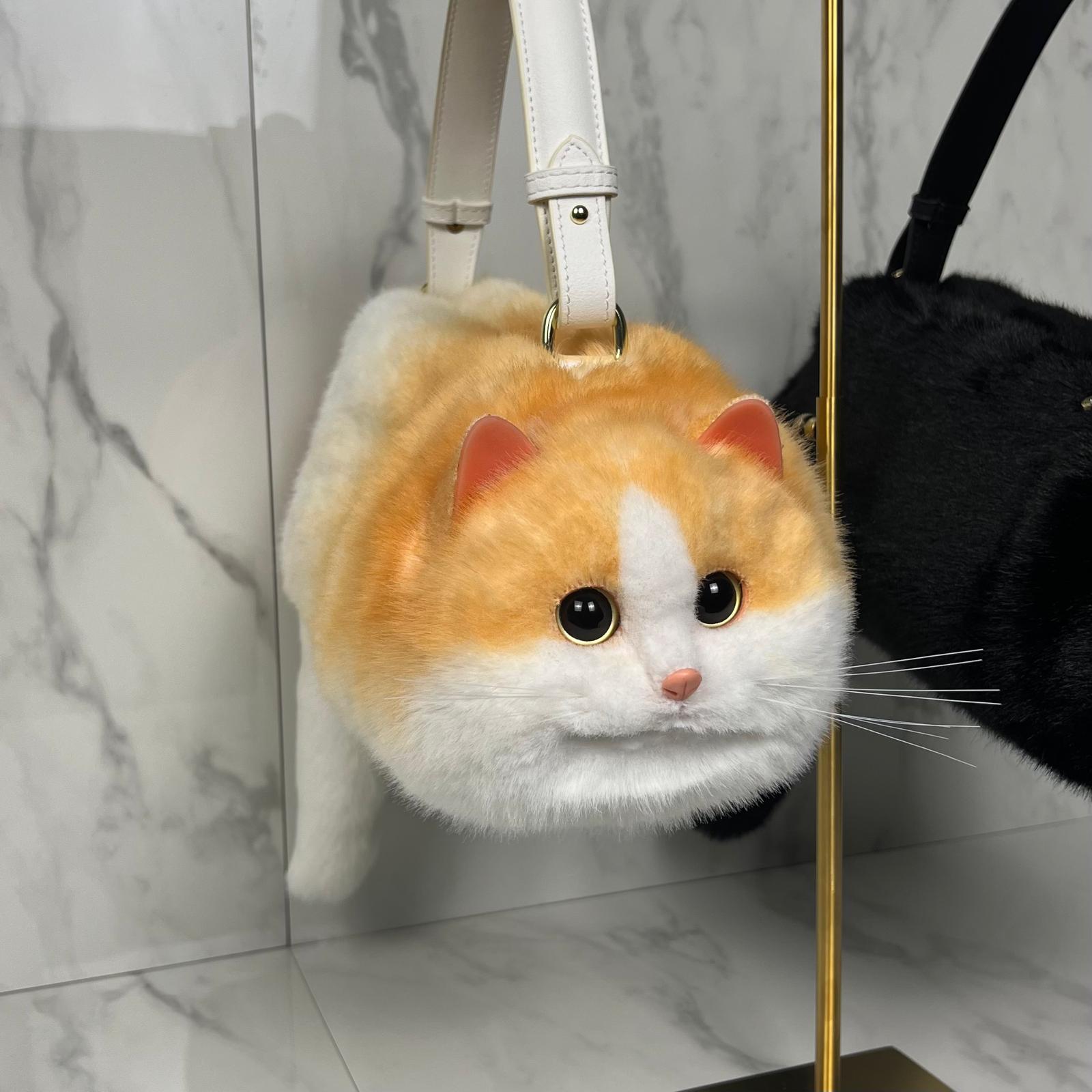 Realistic cat bag- Handbag