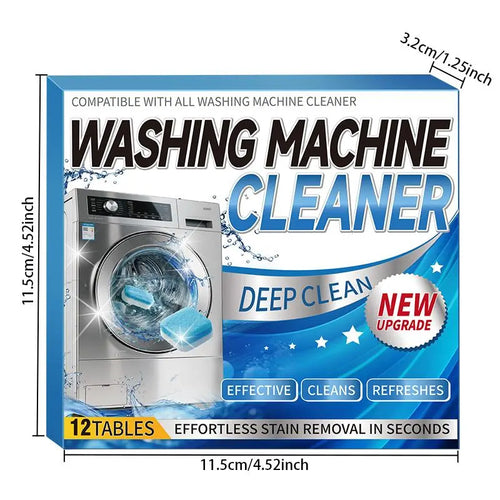 24-Pack Washing Machine Cleaner Tablets
