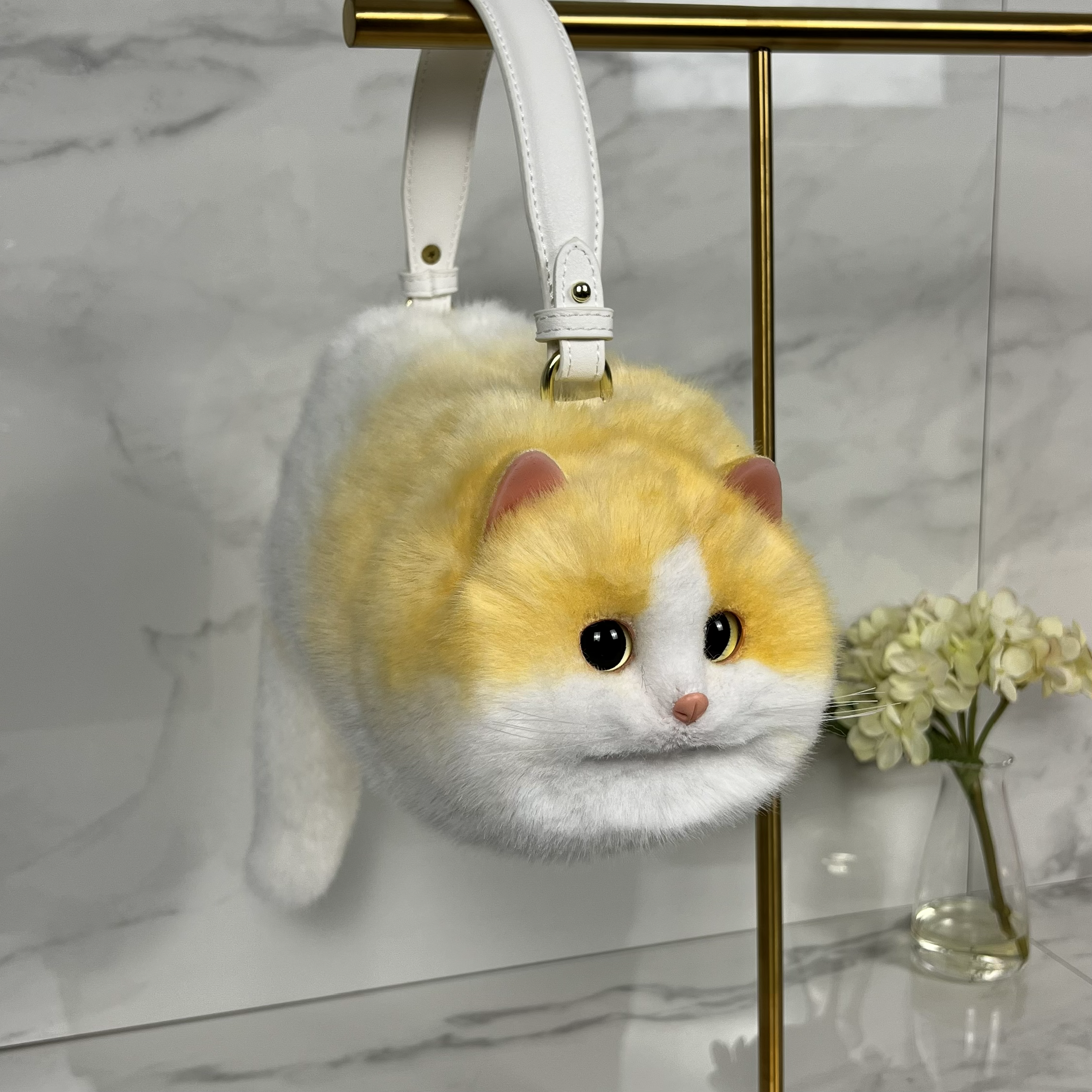 Realistic cat bag- Handbag