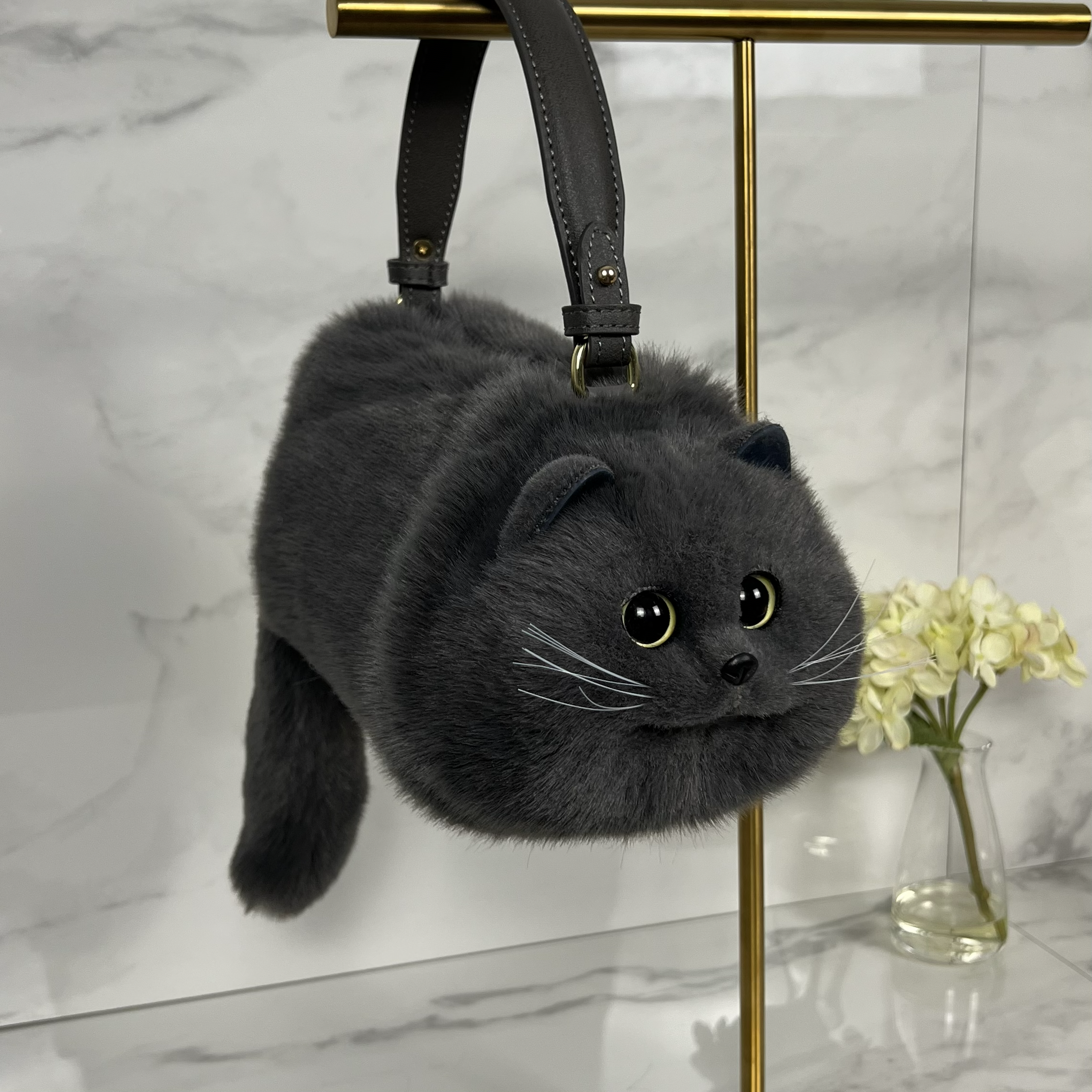 Realistic cat bag- Handbag