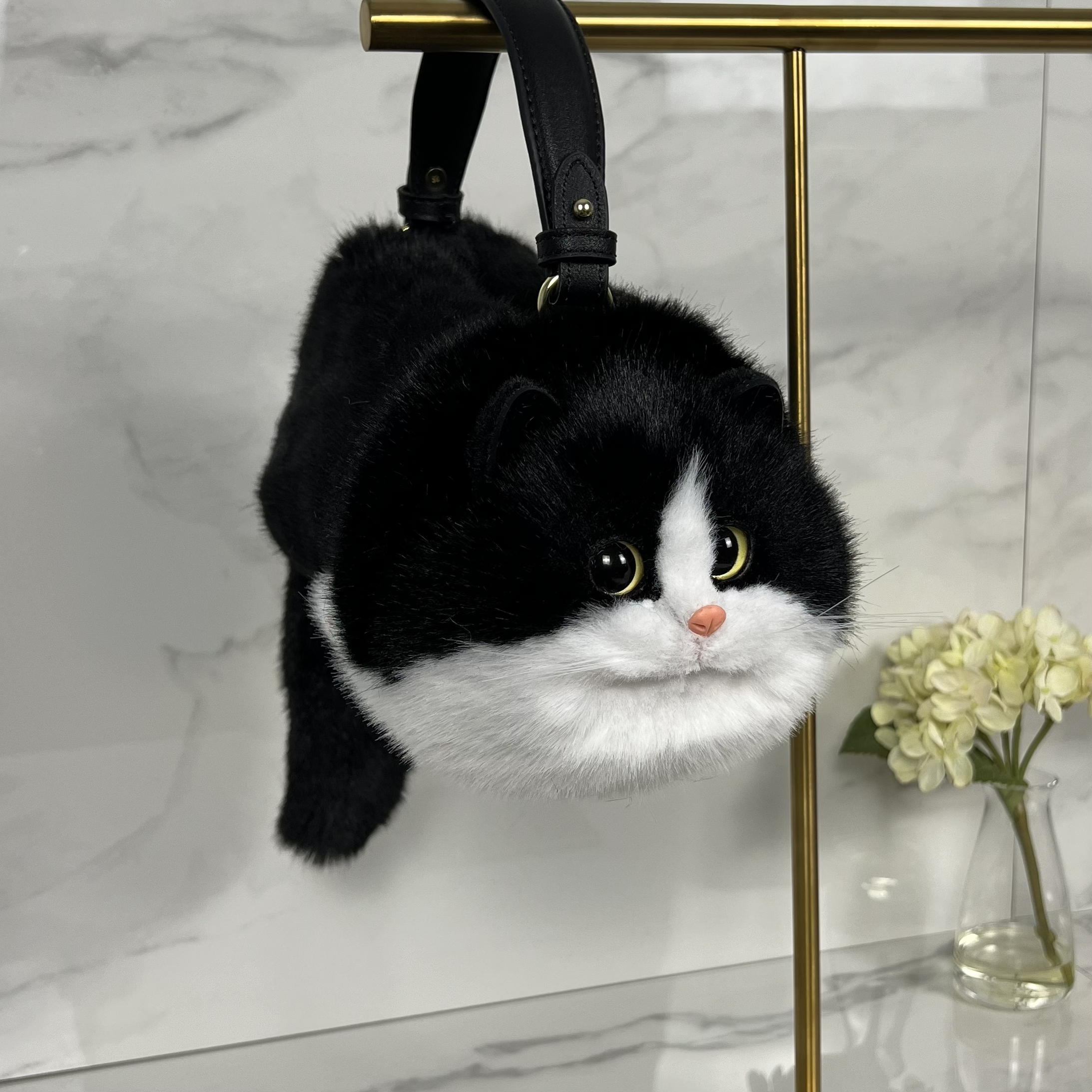 Realistic cat bag- Handbag
