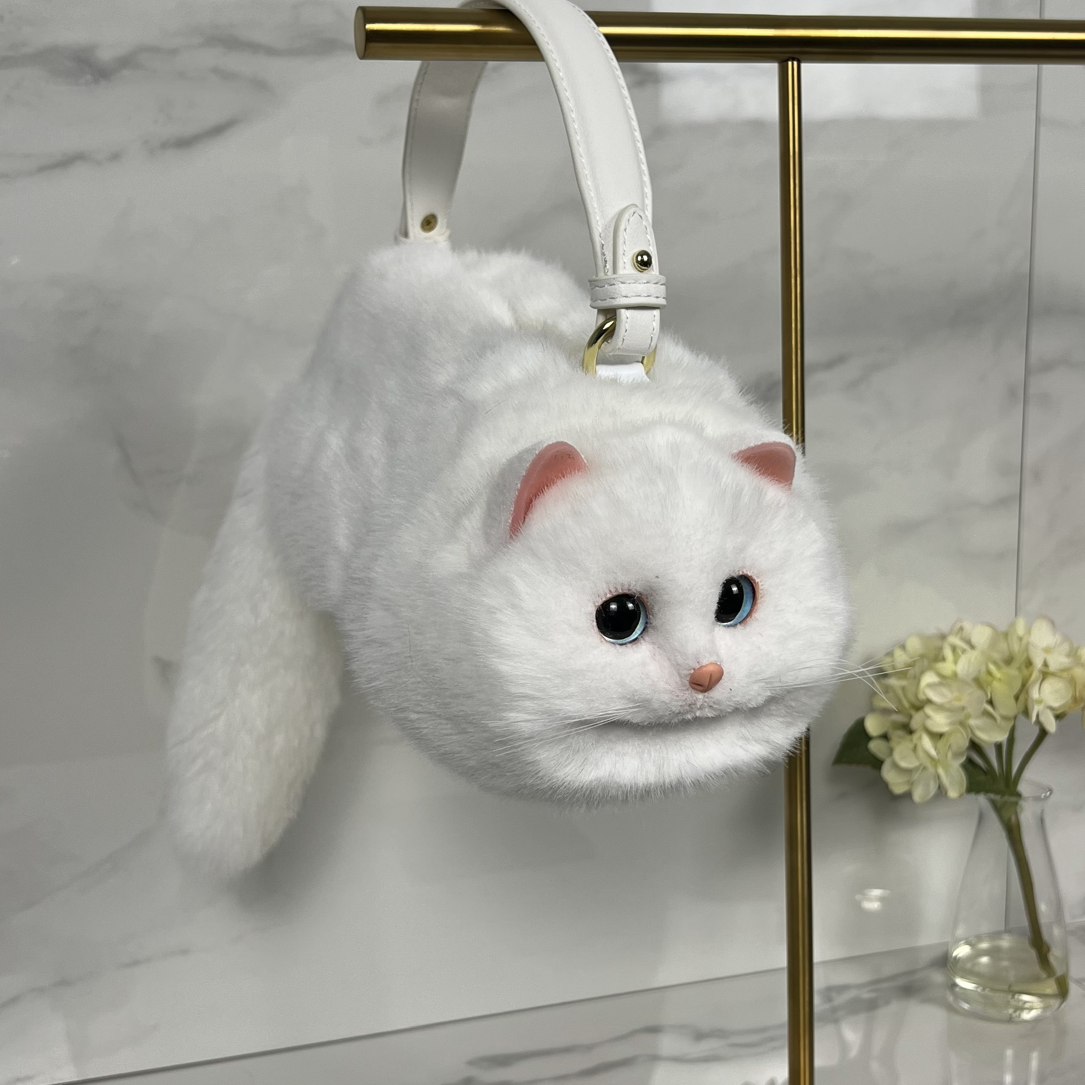 Realistic cat bag- Handbag